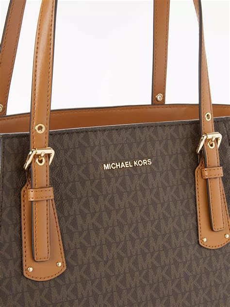 michael kors purse black and brown